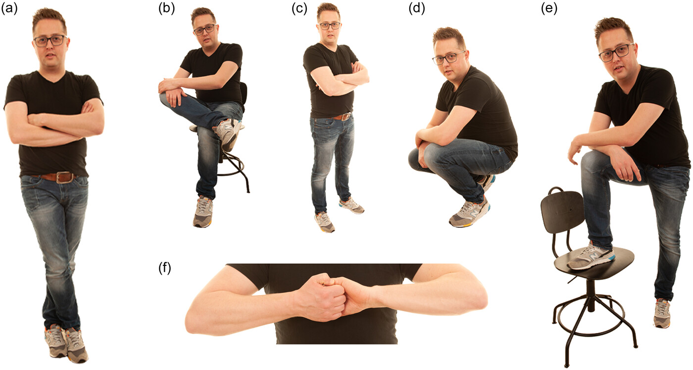 A collage of a person posing for a picture</p>
<p>Description automatically generated