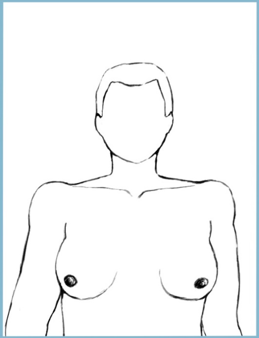 A drawing of a person's chest</p>
<p>Description automatically generated