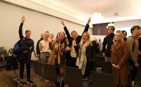 Reaalkooli õpilased Ida-Tallinna Keskhaiglas